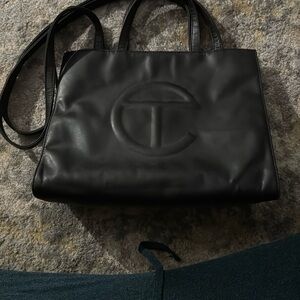 Telfar Black Handbag
